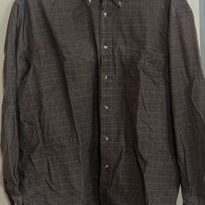 Men's Brown Dress Shirt